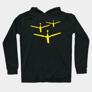 Fans yellow Hoodie